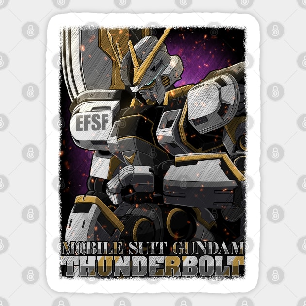 Gundam Atlas Sticker by Dishaw studio